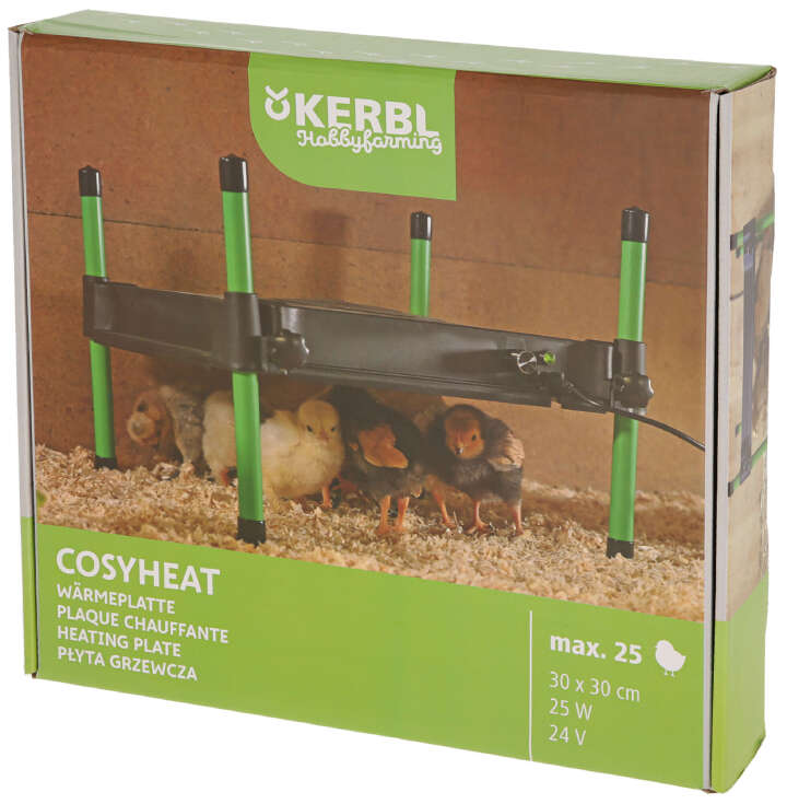 KERBL Wärmeplatte CosyHeat mit integriertem Thermostat